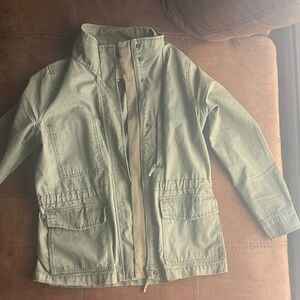 Madewell Olive Green Utility Jacket